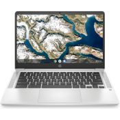 HP Chromebook 14a-na0030nl N4020 35,6 cm (14") Full HD Intel® Celeron® 4 GB LPDDR4-SDRAM 64 GB eMMC Wi-Fi 5 (802.11ac) Chrome OS Argento