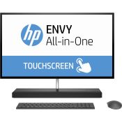 HP ENVY 27-b200nl Intel® Core™ i5 i5-8400T 68,6 cm (27") 2560 x 1440 Pixel Touch screen 16 GB DDR4-SDRAM 1,26 TB HDD+SSD PC All-in-one NVIDIA® GeForce® GTX 1050 Windows 10 Home Nero