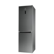 Indesit LI80 FF2O X B frigorifero con congelatore Libera installazione 301 L Grigio, Stainless steel