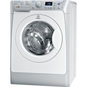 Indesit PWE 91273 S (IT) lavatrice Caricamento frontale 9 kg 1200 Giri/min Argento, Bianco