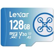 LEXAR - 128GB FLY MICROSDXC - Blue