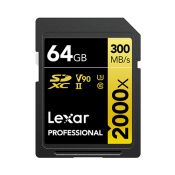 Lexar Professional 2000x 64 GB SDHC UHS-II Classe 10