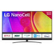 LG - SMART TV NANOCELL LED UHD 4K 55" 55NANO826QB - BLACK