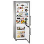 Liebherr CNPes 4056 Premium NoFrost frigorifero con congelatore Libera installazione 370 L Stainless steel
