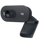 Logitech C505 Webcam HD - Videocamera USB Esterna 720p HD per Desktop o Laptop con Microfono a Lunga Portata, Compatibile con PC o Mac
