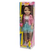 Me Contro Te Sofì Bambola Fashion Doll 42 cm, con gonna di tulle e giacca rosa, capelli morbidi e ciglia vere