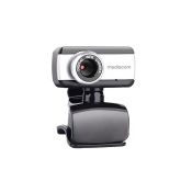 Mediacom M250 webcam 640 x 480 Pixel USB 2.0 Nero, Argento