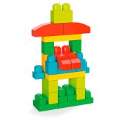 Mega Bloks Pacco Eco con 100 Blocchi da Costruzione, Stimola la creatività, Giocattolo per Bambini 1+ Anni, GFG21