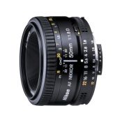 Nikon AF Nikkor 50mm f/1.8D SLR Obiettivi standard Nero