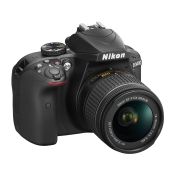 Nikon D3400 DX + 18-55mm Kit fotocamere SLR 24,2 MP CMOS 6000 x 4000 Pixel Nero