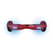 Nilox DOC Plus hoverboard Monopattino autobilanciante 10 km/h 4300 mAh Blu, Rosso