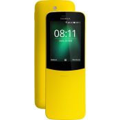 Nokia 8110 6,22 cm (2.45") Doppia SIM KaiOS 4G Micro-USB 0,5 GB 4 GB 1500 mAh Giallo