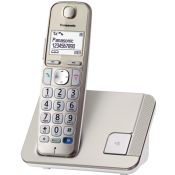 Panasonic KX-TGE210JTN telefono Telefono DECT Identificatore di chiamata Champagne