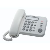 Panasonic KX-TS520EX1W telefono Identificatore di chiamata Bianco