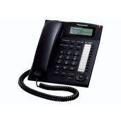 Panasonic KX-TS880EXB telefono Telefono analogico Identificatore di chiamata Nero
