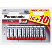 Panasonic LR6EPS/20BW batteria per uso domestico Batteria monouso Stilo AA