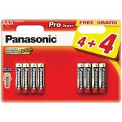 Panasonic Pro Power AAA 4+4 Batteria monouso Mini Stilo AAA Alcalino