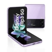 Samsung Galaxy Z Flip3 5G 256GB Lavender RAM 8GB Display 1,9" Super AMOLED/6,7" Dynamic AMOLED 2X