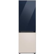 Samsung RB34A7B5DAP frigorifero con congelatore Libera installazione 344 L D Beige, Blu marino