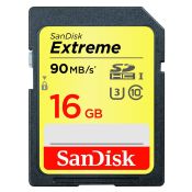 SANDISK - Extreme SDHC U3/Class 16GB