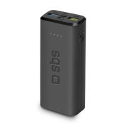 SBS TEBB10000SMFASTK batteria portatile Litio 10000 mAh Nero