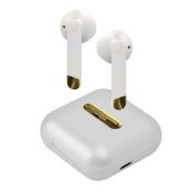 SBS TEJZEARHOOXBTW cuffia e auricolare Cuffie True Wireless Stereo (TWS) In-ear Musica e Chiamate USB tipo-C Bluetooth Bianco