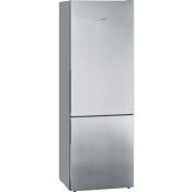 Siemens iQ300 KG49EVI4A frigorifero con congelatore Libera installazione 412 L Stainless steel