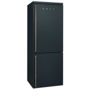 Smeg FA800AO frigorifero con congelatore Libera installazione Nero