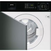 Smeg LBA10N lavatrice Caricamento frontale 7 kg 1000 Giri/min Nero
