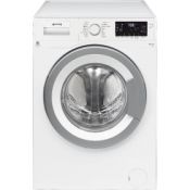 Smeg WHT812EIT-1 lavatrice Caricamento frontale 8 kg 1200 Giri/min Argento, Bianco
