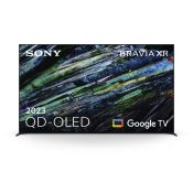 Sony XR-55A95L QD-OLED 4K HDR Google TV BRAVIA CORE Perfect for PlayStation5 Seamless Edge Design Wi-Fi Smart TV NERO