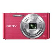 Sony Cyber-shot DSCW830, fotocamera compatta con zoom ottico 8x, Rosa