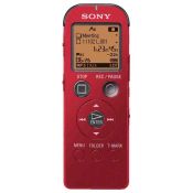 Sony ICD-UX522 Flash card Rosso
