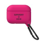 SUPERDRY - 41699 SUPERDRY CUSTODIA AIRPODS PRO - ROSA / SILICONE