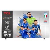 TCL C69 Series Serie C6 Smart TV QLED 4K 98" 98C69B, 144Hz, audio Onkyo con subwoofer, Google TV