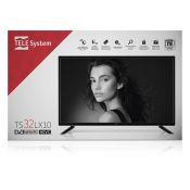 TELESYSTEM - TV LED 32" LX10 T2S2 HEVC - BLACK