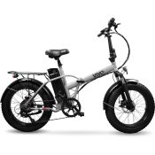 Vivobike Fat Bike R1 Nero, Grigio Acciaio 50,8 cm (20") 18,8 kg