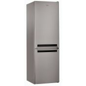 Whirlpool BSNF 8152 OX frigorifero con congelatore Libera installazione 316 L Stainless steel