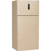Whirlpool W84TE 72 M frigorifero con congelatore Libera installazione 574 L E Crema