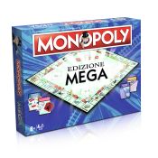 Winning Moves WM00005-ITA-6 gioco da tavolo Monopoly - Edizione Mega Famiglia
