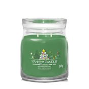 Yankee Candle Shimmering Christmas Tree candela di cera Cilindro Verde 1 pz
