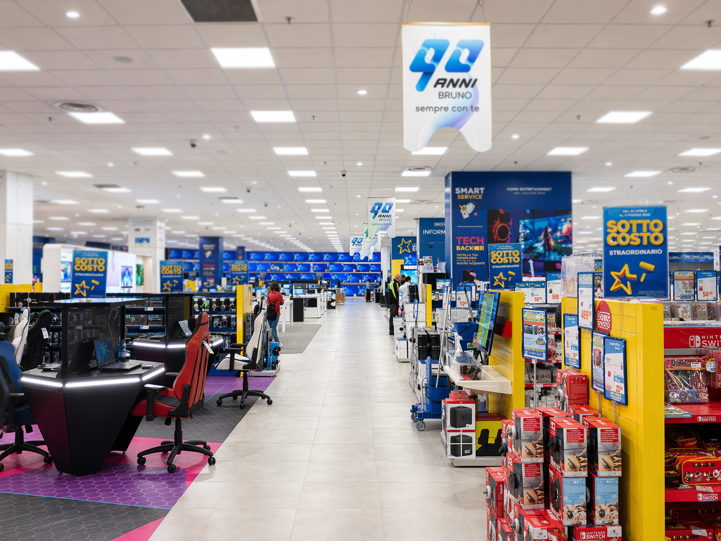 Nuovo volto per lo store Bruno Euronics alle Zagare
