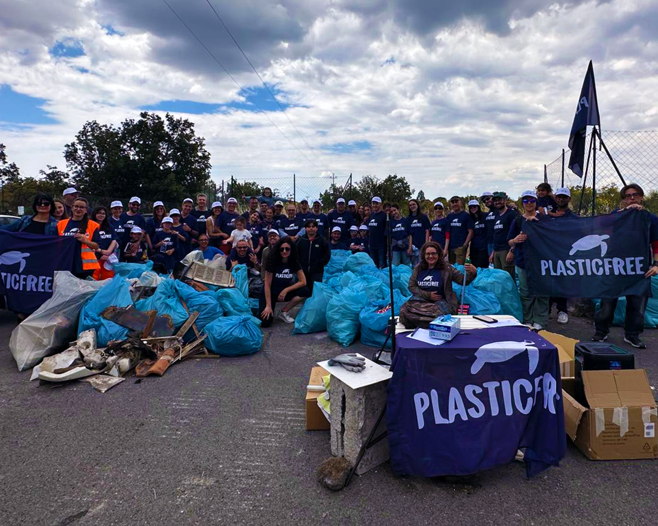 Bruno Euronics e Plastic Free insieme per l’ambiente: oltre 4 tonnellate di rifiuti raccolti