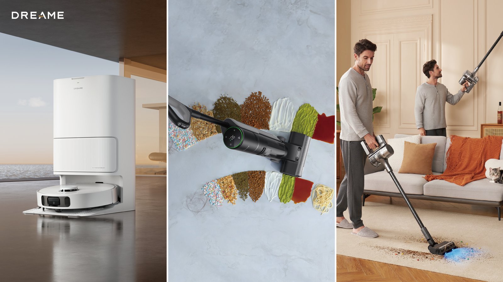 La pulizia di casa con Dreame X50 Ultra Complete e H15 Pro Heat