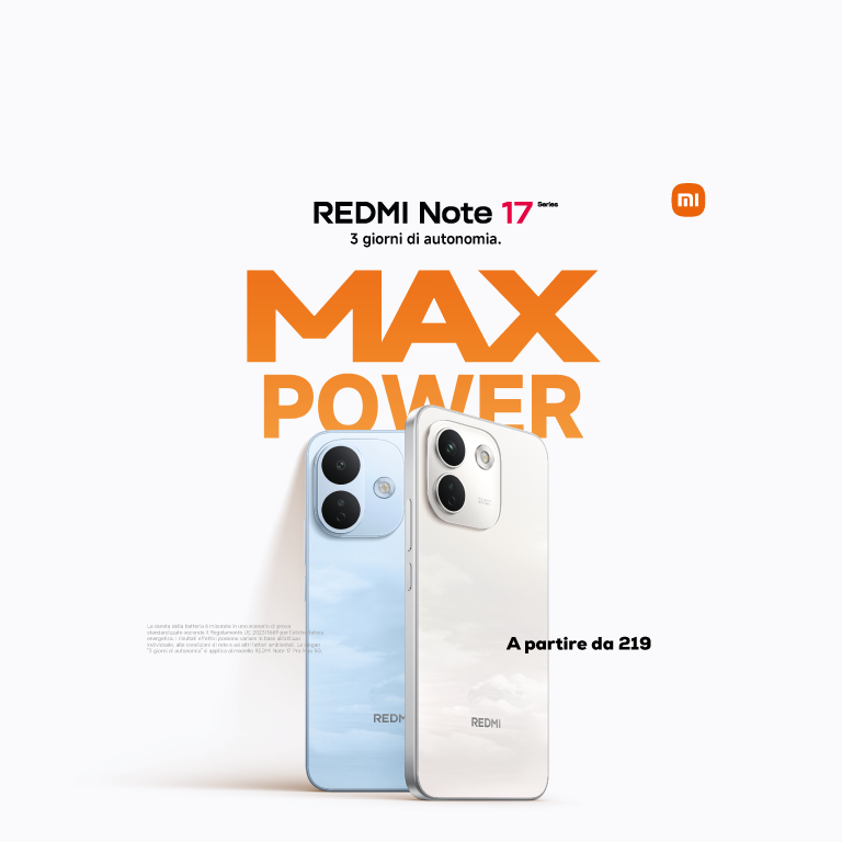 REDMI Note 17 Series: autonomia e resistenza per durare nel tempo