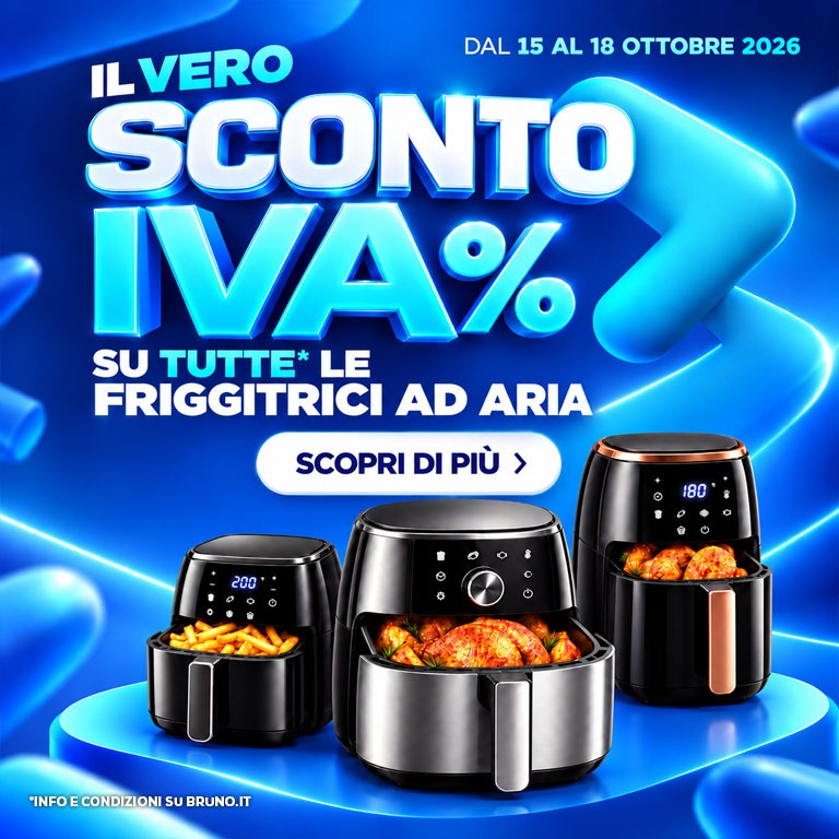 Sconto Iva Friggitrici
